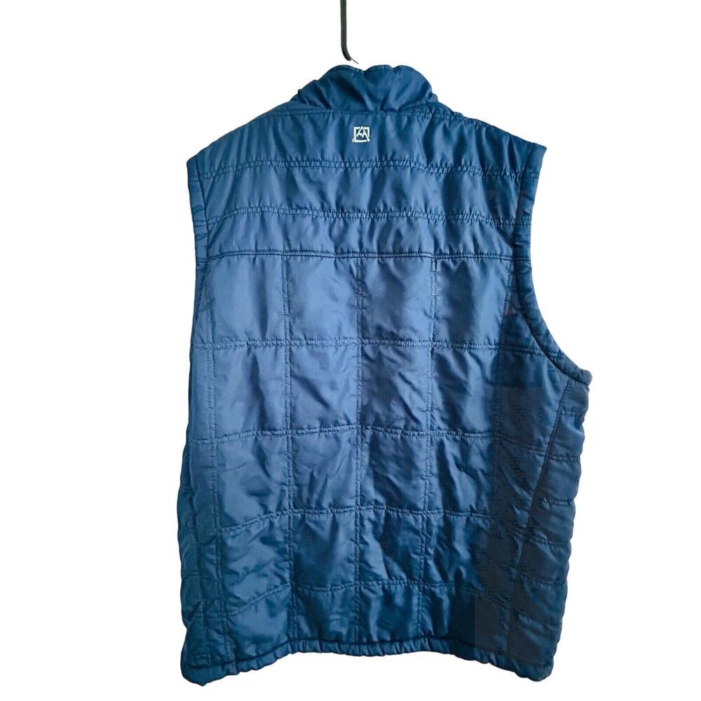 Avalanche (XL) Empire Men's Blue Insulated Vest Size Extra Large Winter Fall Ski - Picture 2 of 14